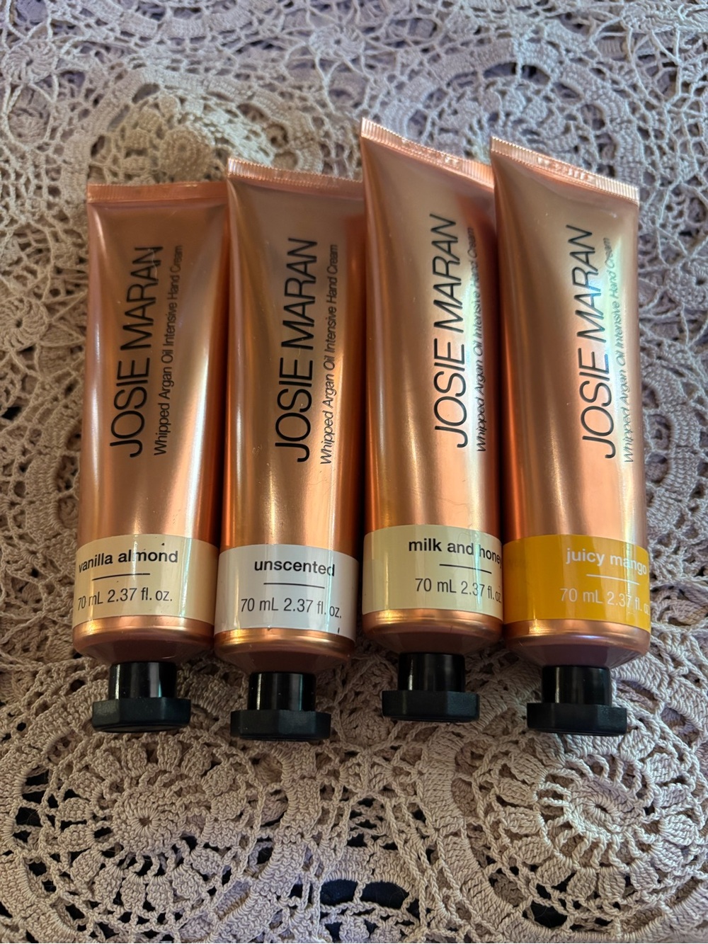 Josie Maran Whipped Argan Oil Intensive Hand Cream (1 price for All 4) BUNDLE